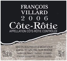 Côte Rôtie Le Gallet Blanc 2020 Label