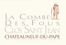 Clos Saint Jean Chateauneuf-du-Pape La Combe des Fous 2020 Label