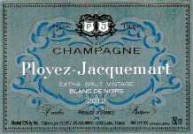 Ployez-Jacquemart Blanc de Noirs 2015 Label