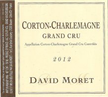 Corton-Charlemagne Grand Cru 2020 Label