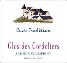 Clos des Cordeliers Cuvée Tradition 2018 Label