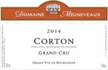 Corton Grand Cru 2015 Label