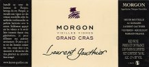 Morgon Grand Cras 2020 Label