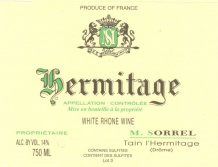 Hermitage Blanc 2020 Label