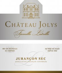 Jurançon Sec 2017 Label