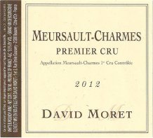 Meursault 1er Cru Les Charmes 2017 Label
