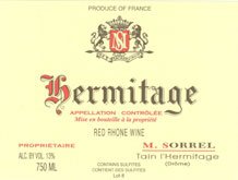Hermitage Rouge 2020 Label