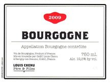 Bourgogne 2020 Label