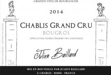 Chablis Grand Cru Bougros 2020 Label