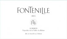 Fontenille Rouge 2020 Label