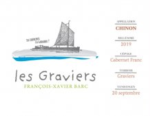 Chinon Les Graviers 2021 Label