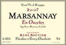 Marsannay En Ouzeloy 2015 Label