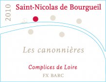 Saint Nicolas de Bourgueil Les Canonnieres 2019 Label
